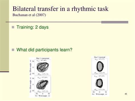 bilateral transfer task.